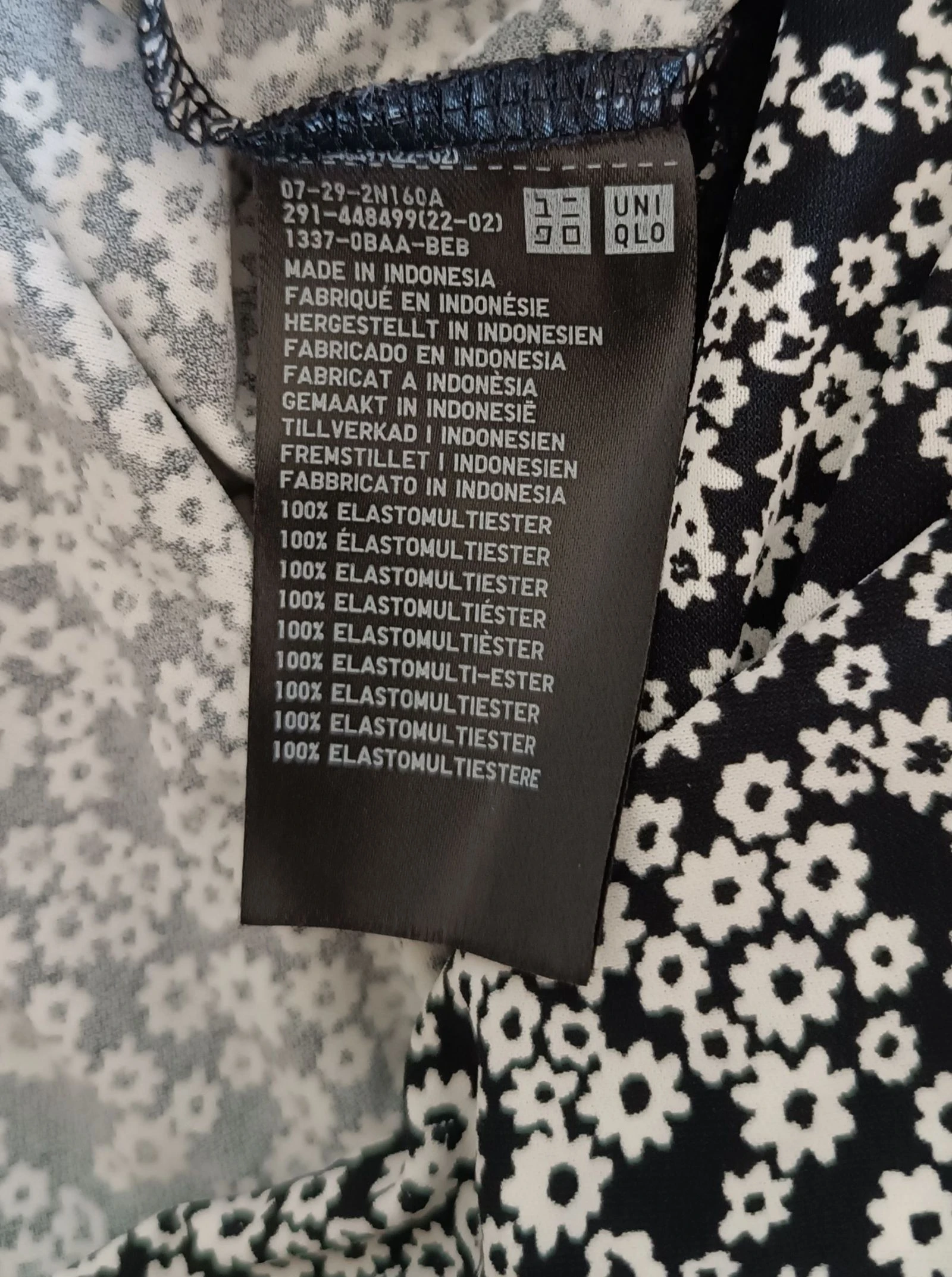 Mono corto estampado flores Uniqlo-Talla M – photo 5